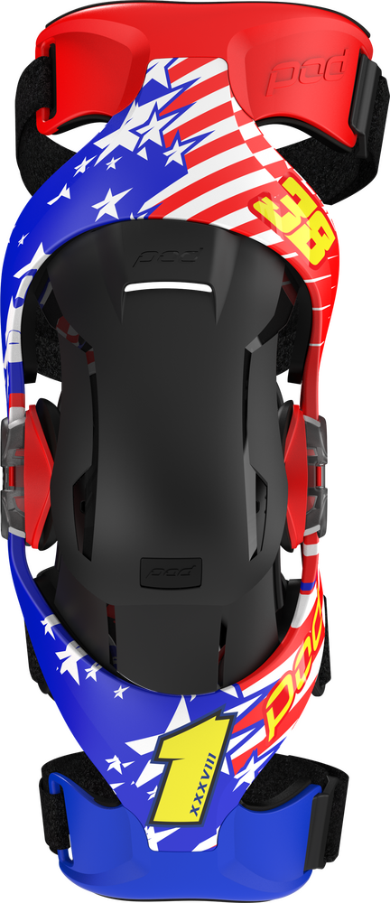 Pod 664-0455Y K4027-DBLE2-YTH K4 2.0 LE KNEE BRACE (PR) DANGER BOY V2 YTH