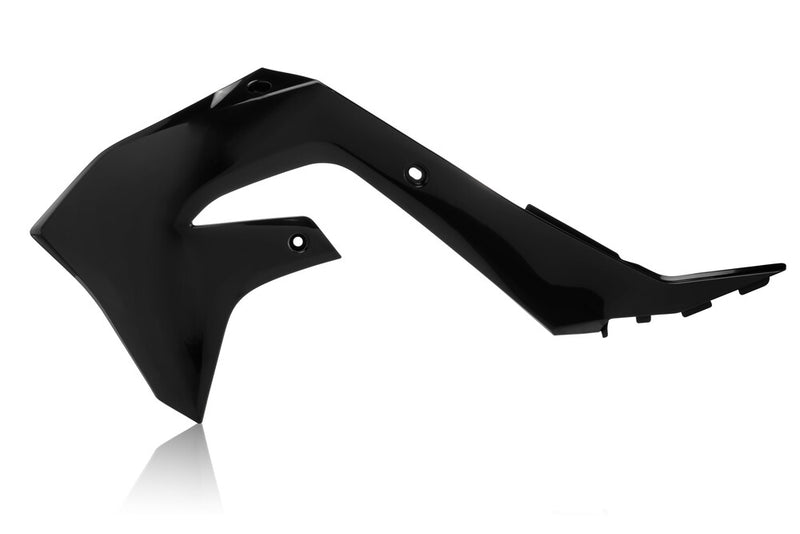 Acerbis Radiator Shroud Black - 2736300001 Kawasaki Dirt Bikes 2019-2024