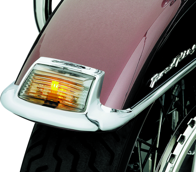 Kuryakyn 4824 Front Smoke Fender Tip Lens With LED - Photo - Primary