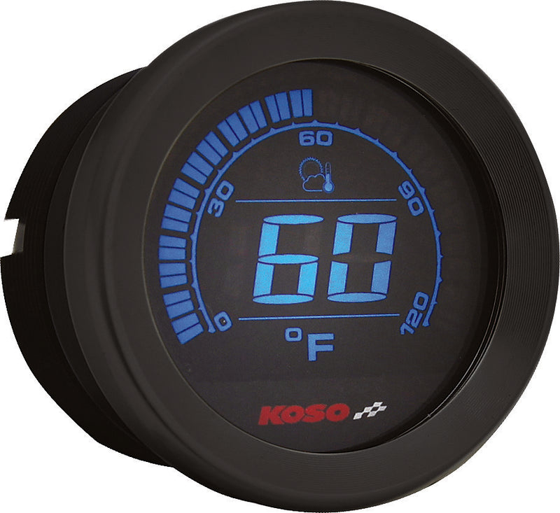 Koso North America Digital Gauge Cluster Black Bezel Flht AND Fltr - BA050903 For Harley Touring 2004-2013