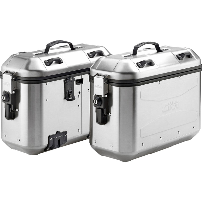 GIVI 3501-2104 DLMK36APACK2 Dolomiti Monokey Side Cases 36l - silver
