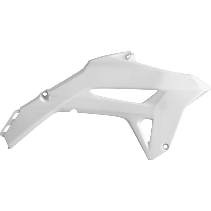 POLISPORT 0520-3195 8474900002 Radiator Covers For Honda Radiator Cover - White - CRF 250R/450R