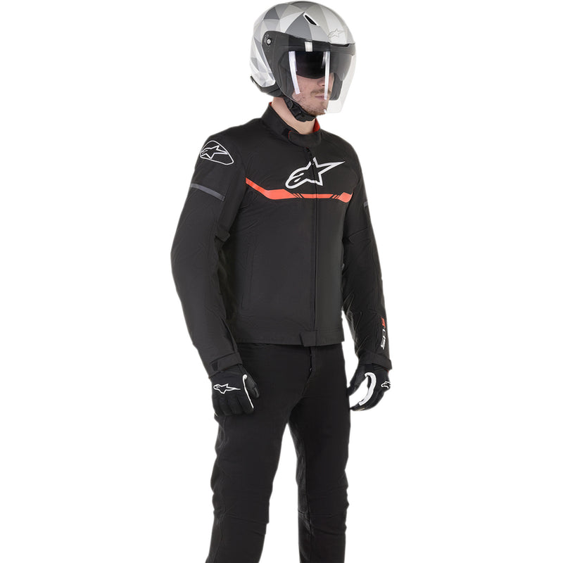 ALPINESTARS T-SP S Waterproof Jacket Black/Red - Fluo