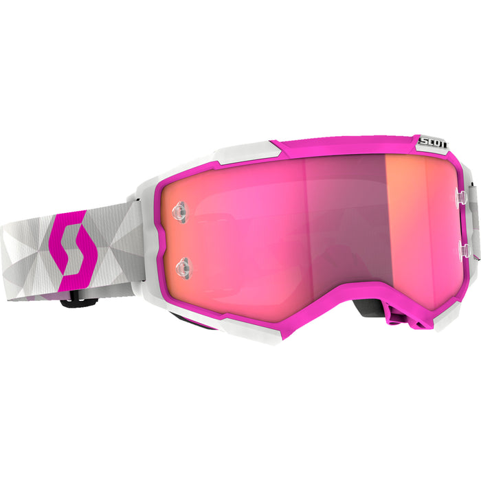 SCOTT 2601-3591 414227-1087340 Fury JP61 Goggles Fury Goggles - JP 61 - White/Pink - Pink Chrome