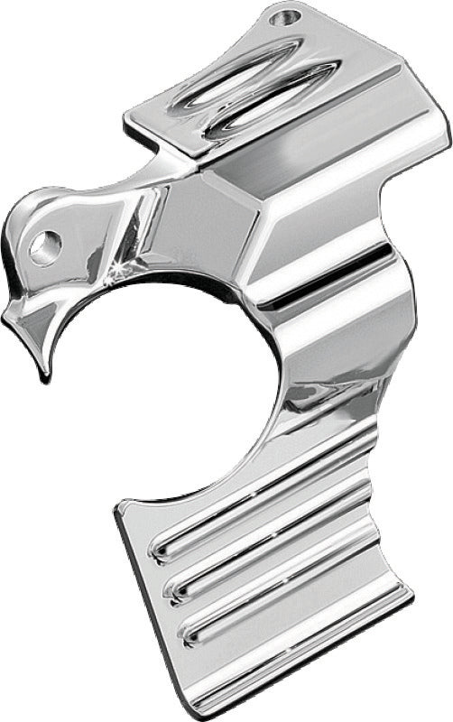 Kuryakyn 8264 Oil Filler Spout Cover 93-06 Touring Models Chrome - Photo - Primary
