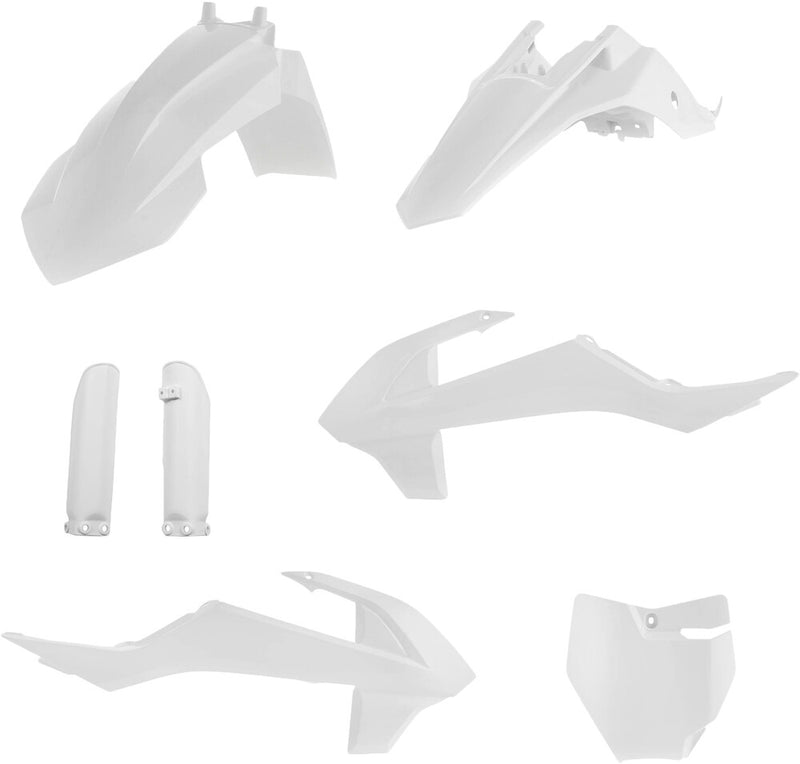 Acerbis Full Plastic Kit White - 2791520002 KTM SX 65 2019-2024
