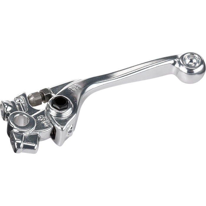 MOOSE OFFROAD 0614-1579 H07-2909BS Flex FG Forged 6061-T6 Brake Lever Brake Lever - Silver