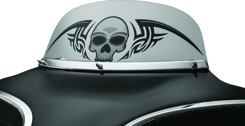 Kuryakyn 1310 Smooth Windshield Trim 96-13 Touring Chrome - User 1