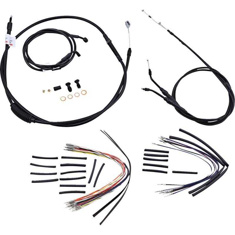 Burly Brand Complete Cable Kit - B30-1038 For Harley Dyna 2006