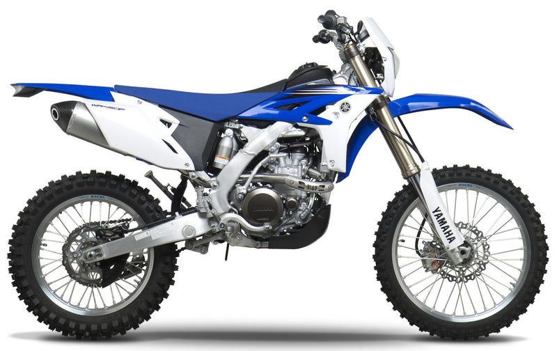 Yoshimura RS-4 Header Canister END CAP Exhaust System SS-AL-CF - 234700D320 Yamaha WR 450 2012-2015