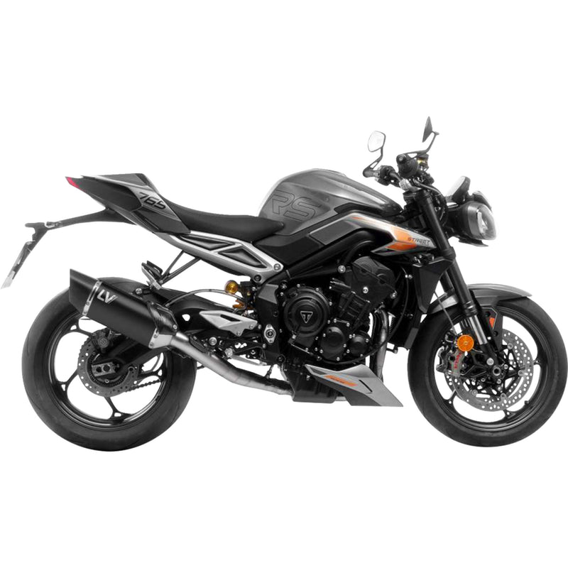 Leovince LV-14 R Exhaust System - 15608BU Triumph Street 2023-2025