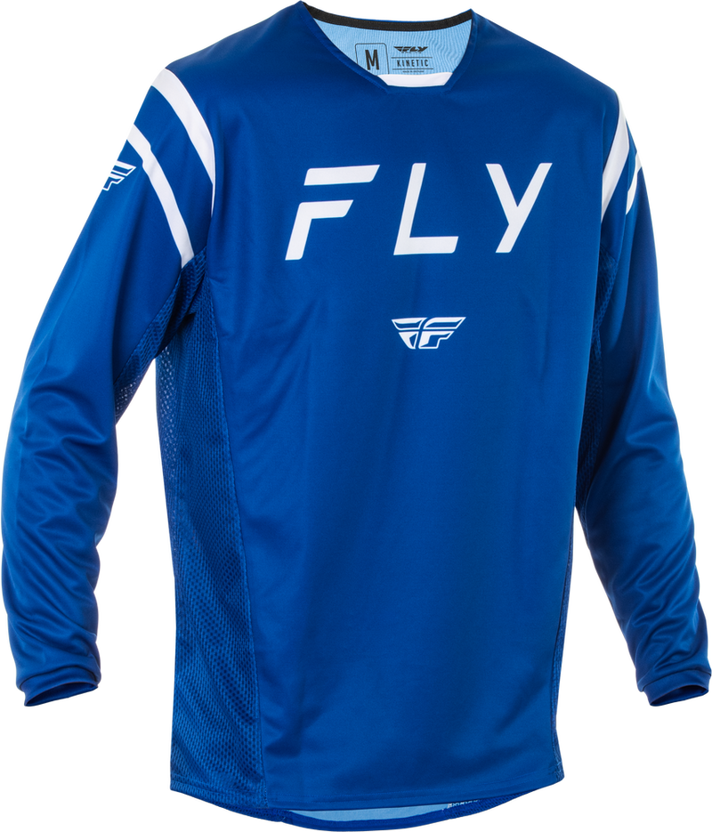 Fly Racing 378-521S 378-521S KINETIC CENTER JERSEY NAVY/WHITE SM