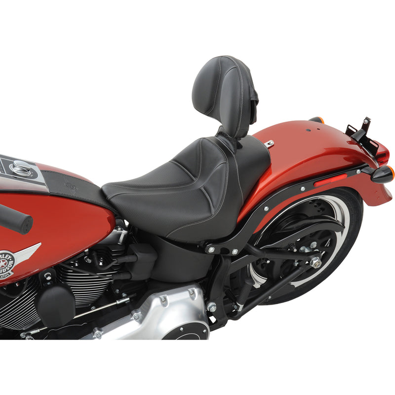 Saddlemen Dominator Driver Backrest - 11567D For Harley Motorcycles 2004-2020