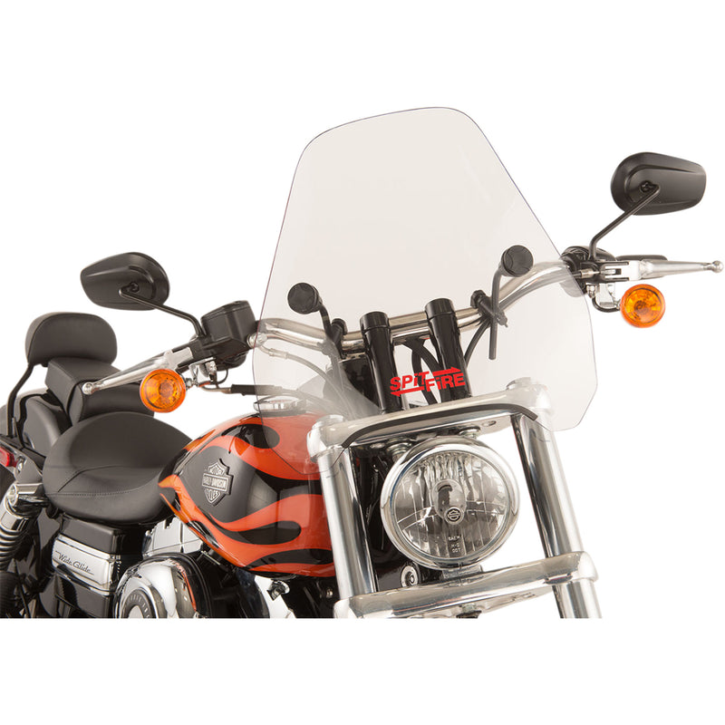 Slipstreamer Spitfire Windshield - S-06-C For Harley Motorcycles 1988-2024 | Honda Motorcycles 1992-2024 | Suzuki Motorcycles 1999-2025