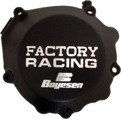 Boyesen Factory Racing Ignition Cover Black - SC-32B Yamaha YZ 250 1988-1998