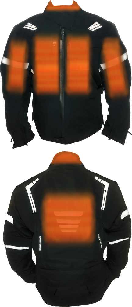 California Heat Streetrider Outer Jacket SM Chest Measurments 38"-40" - JS-S
