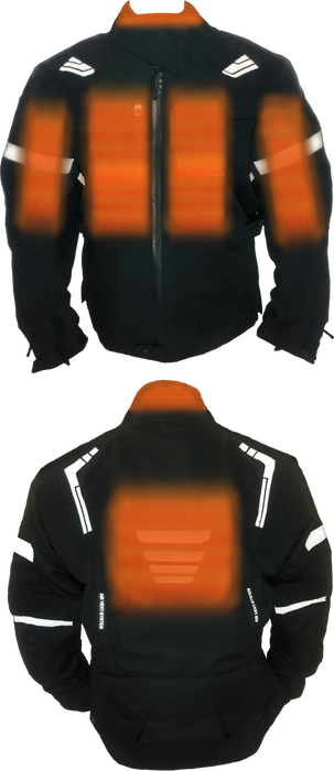 California Heat 472-5072S JS-S STREETRIDER OUTER JACKET SM CHEST MEASURMENTS 38"-40"