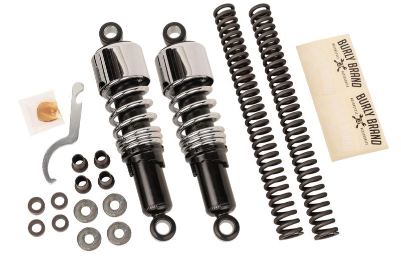 Burly Brand Burly Slammer Kit Chrome ST - B28-1005 For Harley Softail 1989-1999