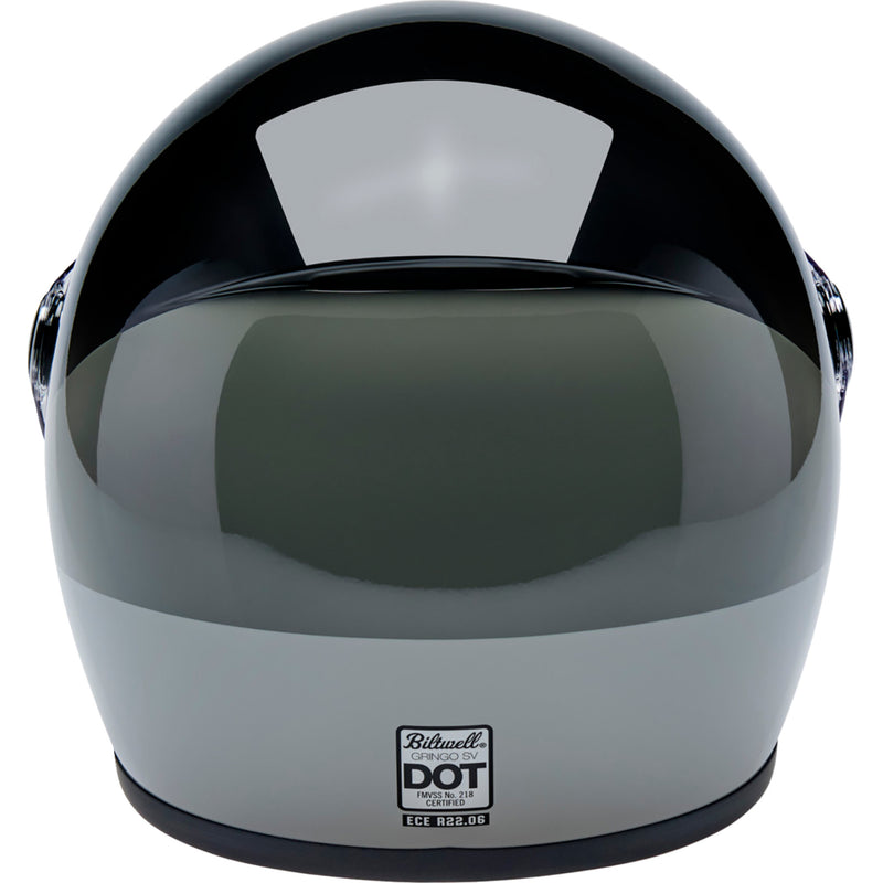 BILTWELL Gringo SV Intersection Helmet - Black/Orange/Gray