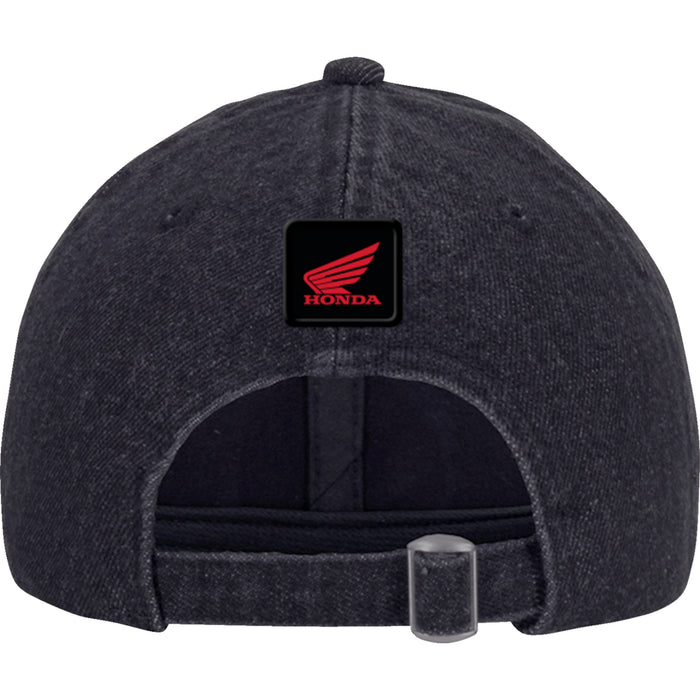 HONDA APPAREL 2501-3945 NP21A-H2490 Honda Goldwing Hat Goldwing Denim Hat - Black