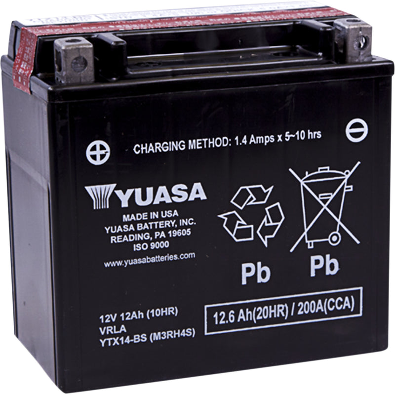 Yuasa YTX Battery - YUAM3RH4S For BMW Motorcycles 2005-2019 | Triumph Motorcycles 1999-2006 | Vespa 250 I.e. / 250 2010 | Husqvarna TE 610 2000-2001