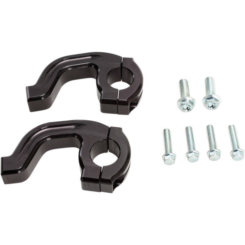 MOOSE OFFROAD 0635-1497 50-232B Replacement Contour Handguard Inner Mount Clamp Handguard Clamp - Contour - 7/8" - Black
