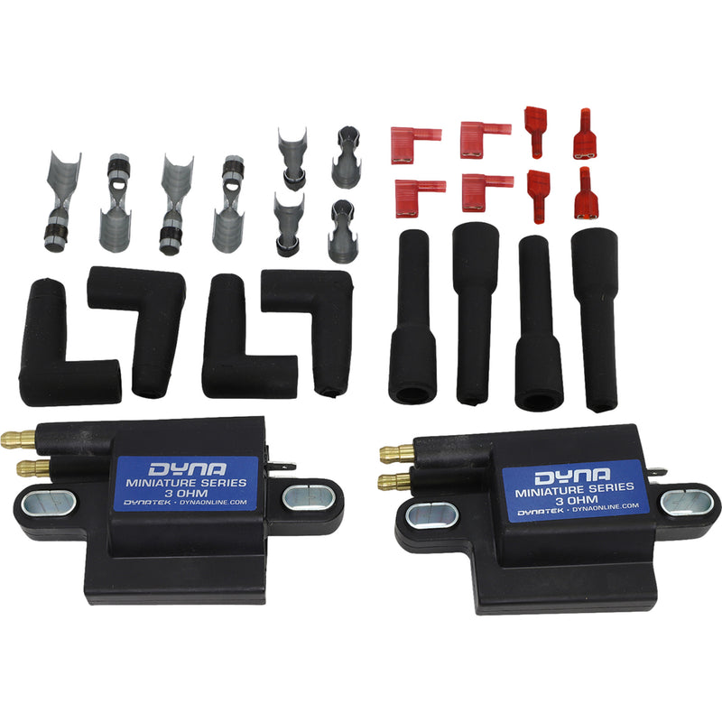 DYNATEK 2102-0001 DC1-2 Miniature Series Coil Miniature Coils - Dual Tower - Single-Fire - Dual-Plug