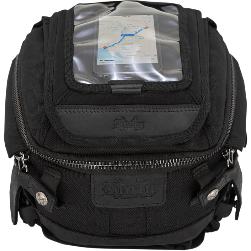 BURLY BRAND 3502-0309 B15-1010B Voyager Tank/Tail Bag Tank Tail Bag - Black
