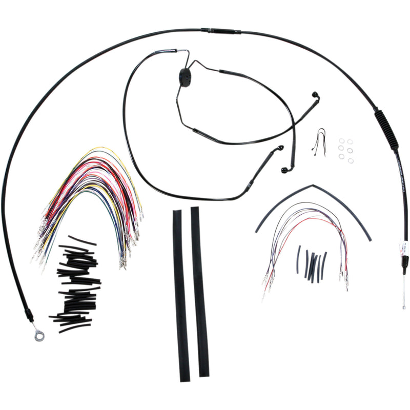 Burly Brand Complete Cable Kit - B30-1101 For Harley Touring 2008-2013