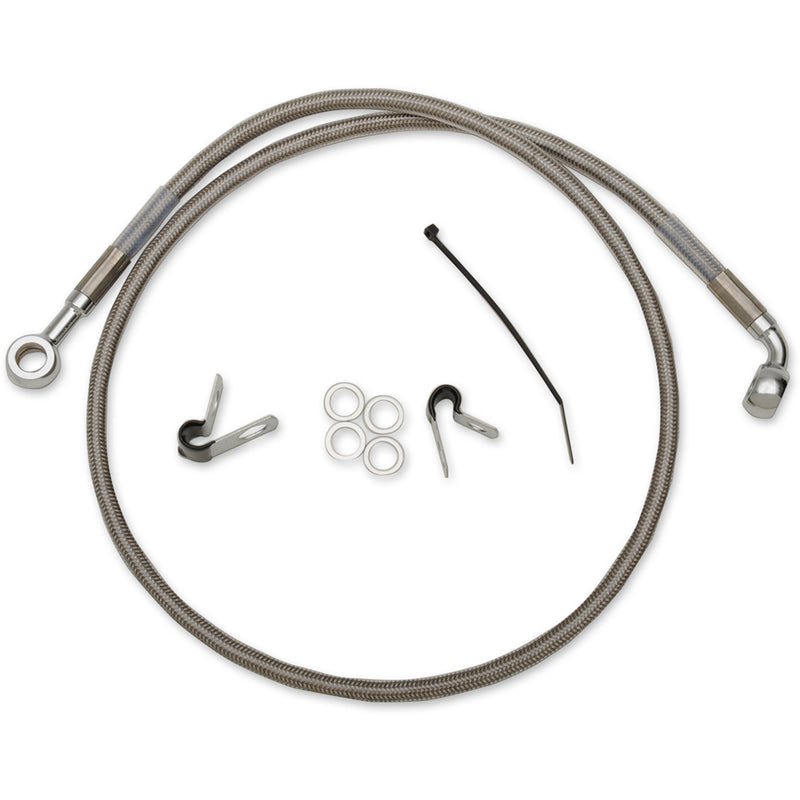 Drag Specialties Brake Line - 1741-0875 For Harley Sportster 2004-2009