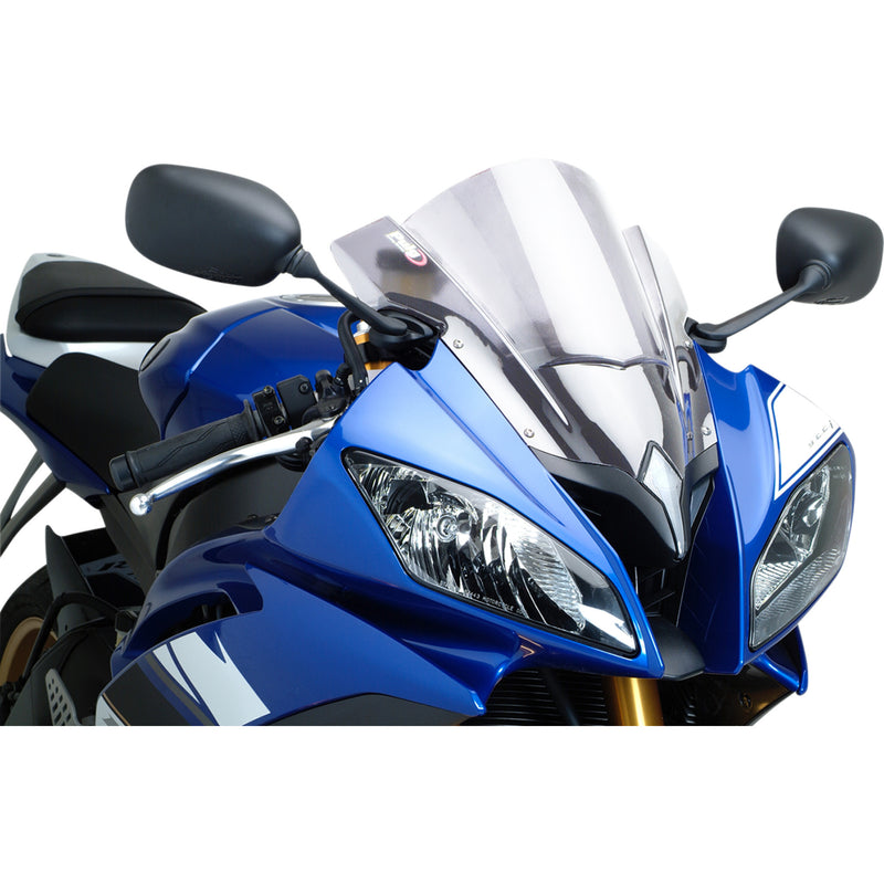 PUIG HI-TECH PARTS 2301-2387 4635W Z-Racing Windscreen Race Windscreen - 13-3/4" - Clear - YZF-R6