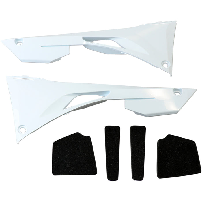 UFO 1403-2007 HO04685-041 Replacement Air Box Covers Air Box Cover - White - Honda