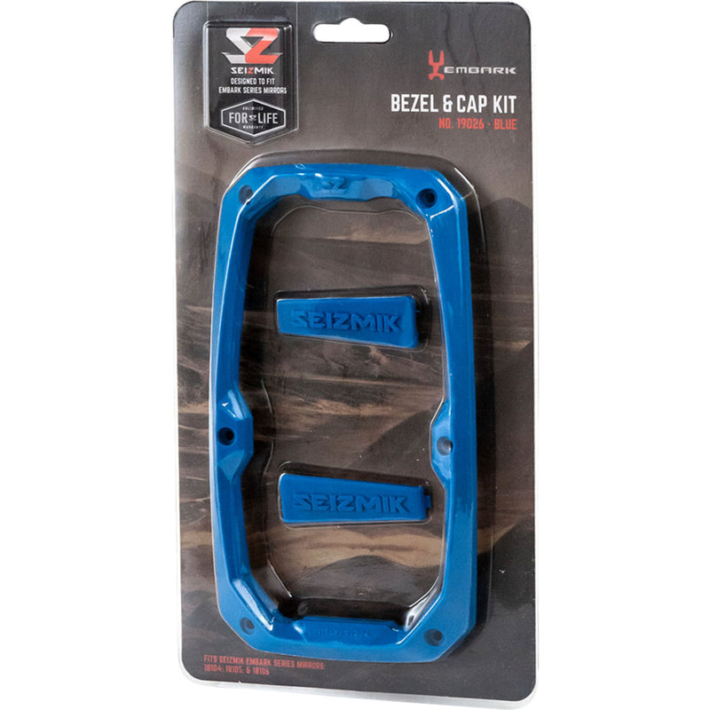 SEIZMIK 0640-1500 56-19026 Embark Mirror Trim Kit Trim Kit - Embark - Side View - Blue