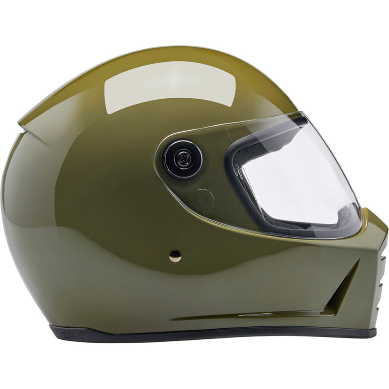 BILTWELL Lane Splitter 22.06 Helmet Gloss - Olive Green
