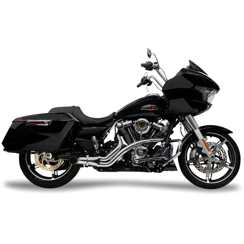 Trask BMF 2-Into-1 Exhaust System - TM-5765CH For Harley Touring 2017-2026
