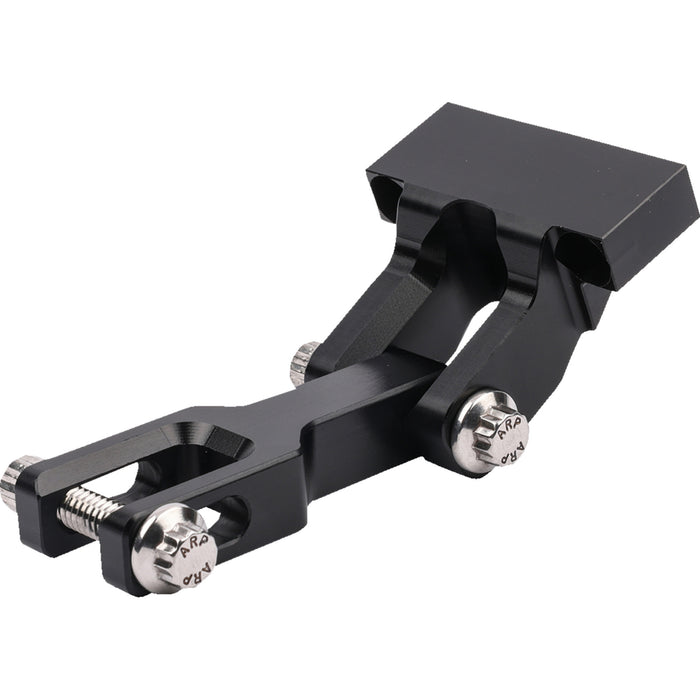 THRASHIN SUPPLY CO. 2210-0634 TSC-2216 Gauge Relocation Bracket - OG riser gauge relocation mounting bracket - Black
