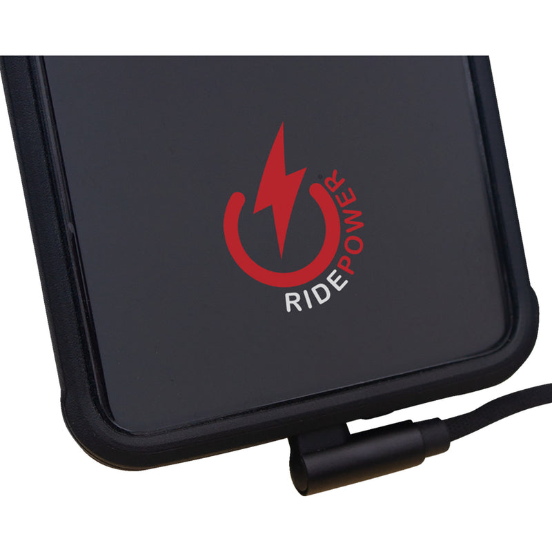 RIDEPOWER 3807-0637 90DEGUSBUSBC12 USB to 90° USB-C Cable charger - single-end - 12"