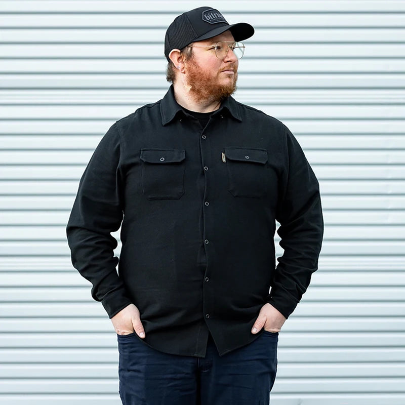 BILTWELL HI Test Flannel Shirt Black