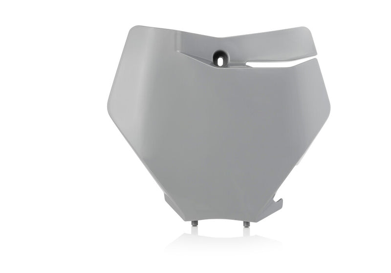 Acerbis Front Number Plate Grey - 2736270011 KTM Dirt Bikes 2019-2022