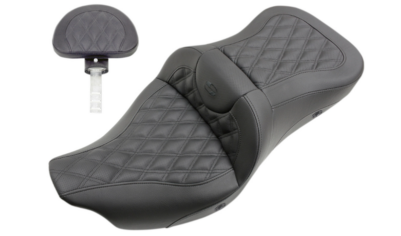 Saddlemen Roadsofa™ Seat - 808-07B-182TBRH For Harley Touring 2008-2025