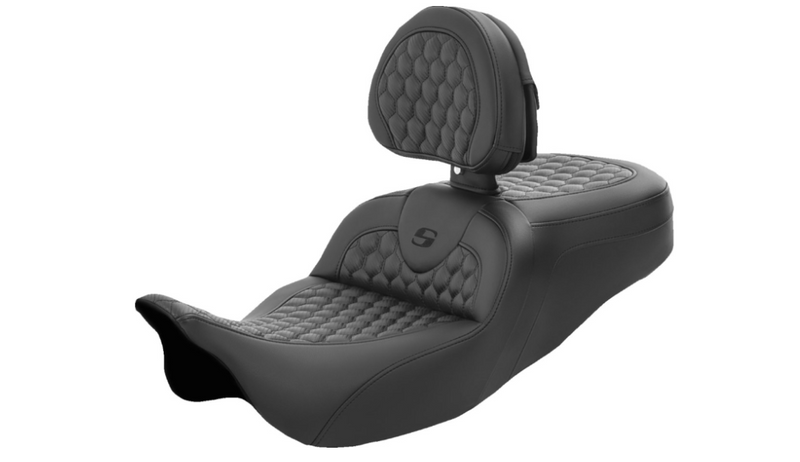 Saddlemen Roadsofa™ Seat - 808-07B-189BR For Harley Touring 2008-2025
