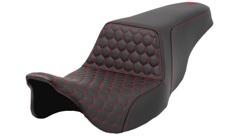 Saddlemen Step-Up Seat - 808-07B-17704 For Harley Touring 2008-2025