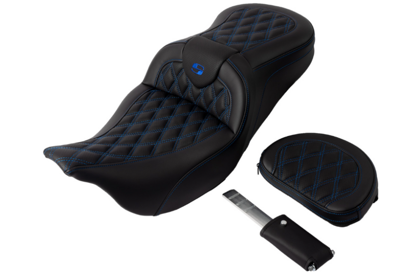 Saddlemen Roadsofa™ Seat - 808-07B-182B1 For Harley Touring 2008-2025