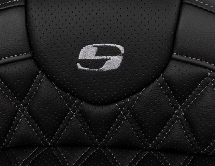 SADDLEMEN 0801-1607 A808-07R-182GRE Roadsofa™ Lattice Stitch Seat SADDLEMEN 0801-1607 A808-07R-182GRE Roadsofa™ Lattice Stitch Seat