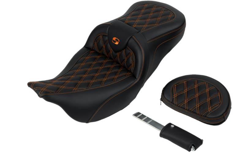 Saddlemen Roadsofa™ Seat - 808-07B-182B3 For Harley Touring 2008-2025