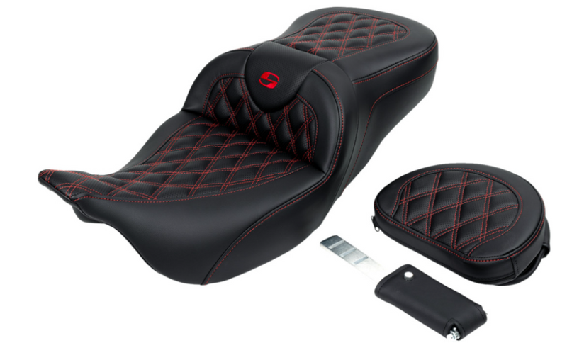 Saddlemen Roadsofa™ Seat - 808-07B-182B4 For Harley Touring 2008-2025