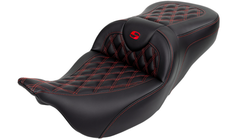 Saddlemen Roadsofa™ Seat - 808-07B-182B4 For Harley Touring 2008-2025