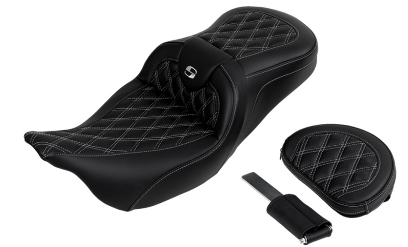 Saddlemen Roadsofa™ Seat - 808-07B-182B5 For Harley Touring 2008-2025