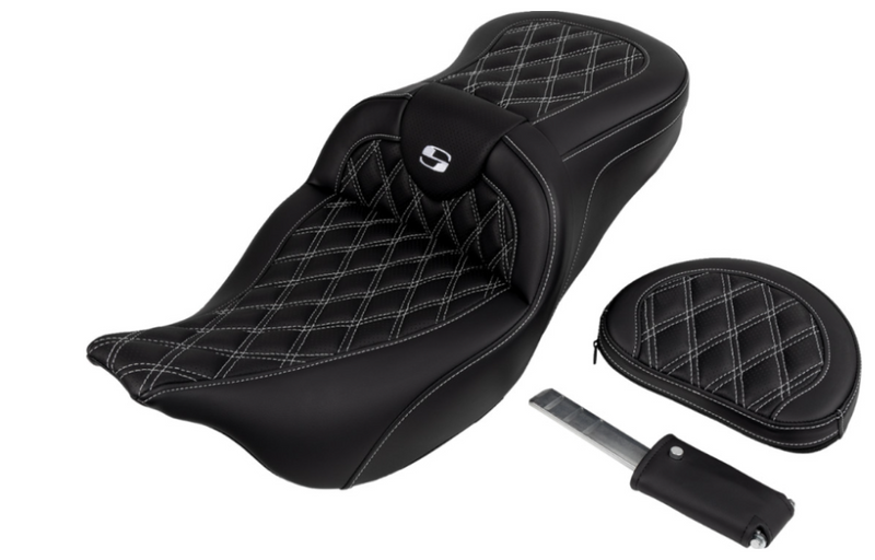 Saddlemen Roadsofa™ Seat - 808-07B-182B6 For Harley Touring 2008-2025