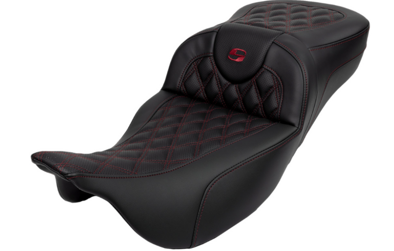 Saddlemen Roadsofa™ Seat - 808-07B-184B8 For Harley Touring 2008-2025